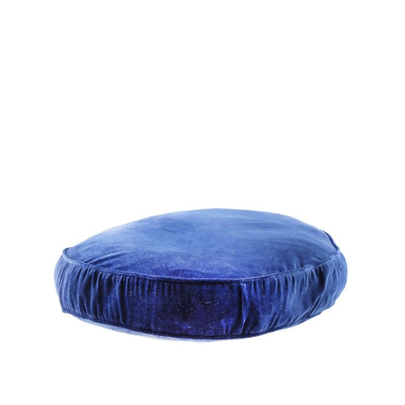 Beau Round Blue Cushion 60cm