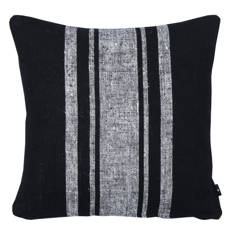Provence Cushion Black 50 x 50cm