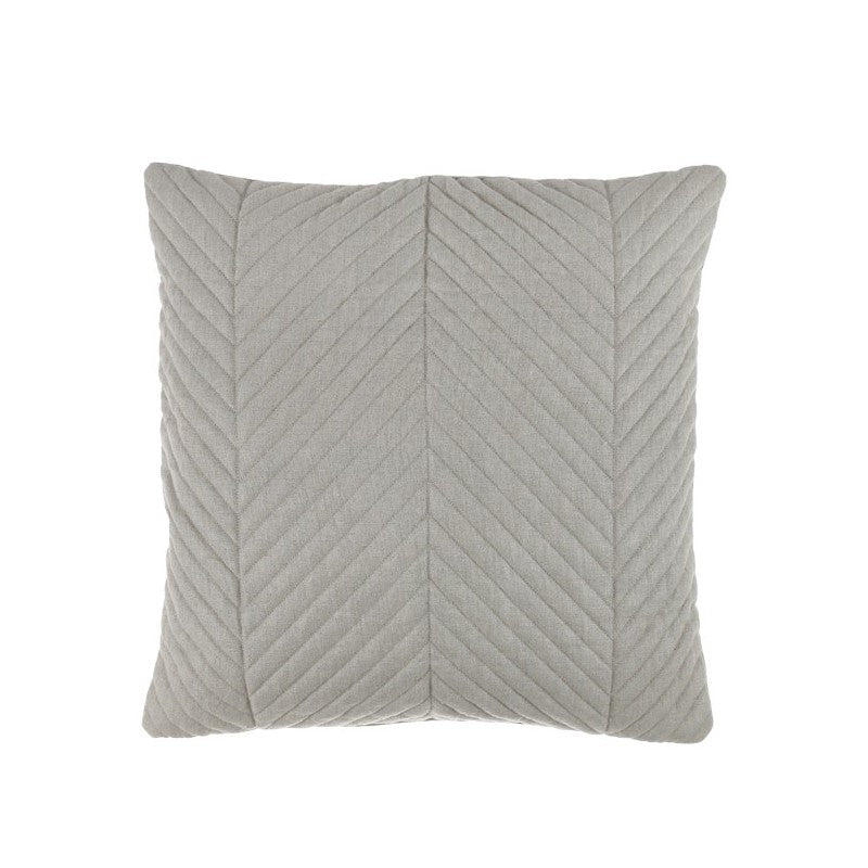 Quilt Cushion Grey  50x50cm