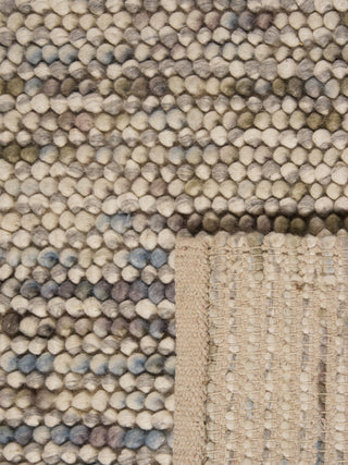 Lagoon Blue/ Green  Multi Loop Wool Rug