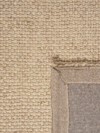 Mable Beige Woven Wool Rug