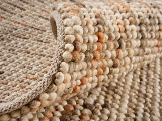 Harvet Rust Multi Loop Wool Rug