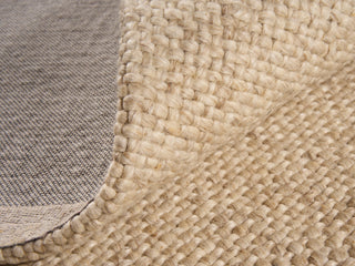 Mable Beige Woven Wool Rug