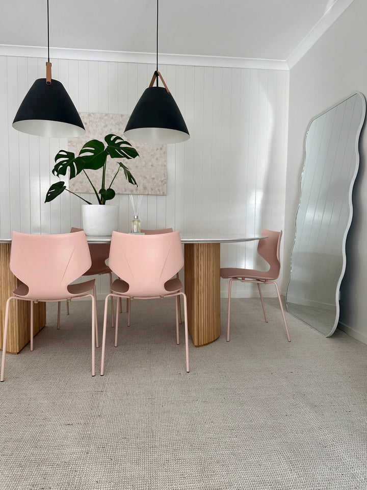 Pebble Platinum Wool Rug