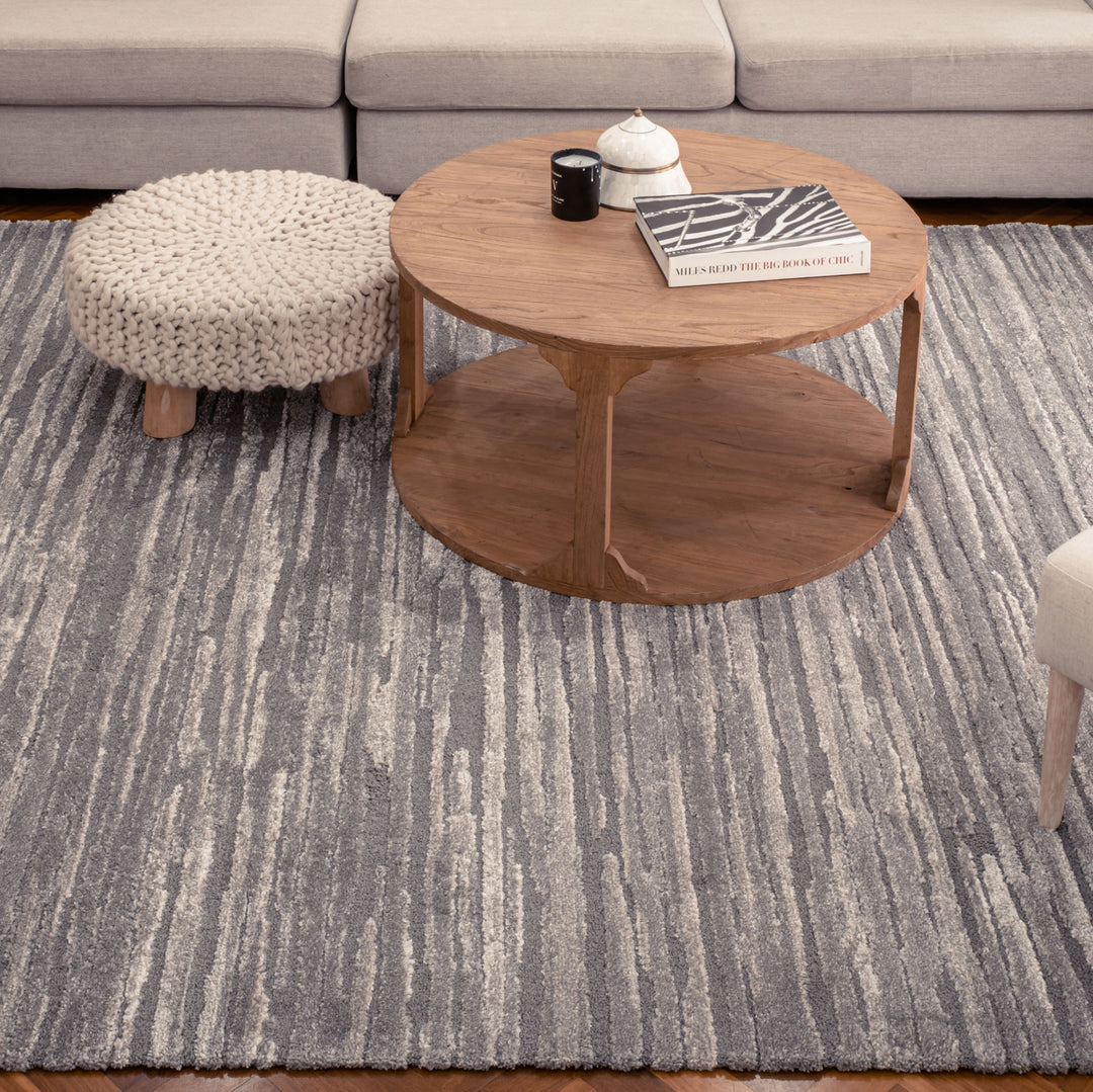 Cocoon Sculpted Grey Rug