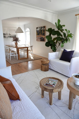 Matilda Curves Cream Rug