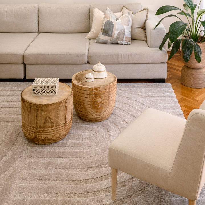 Cocoon Modern Beige Rug