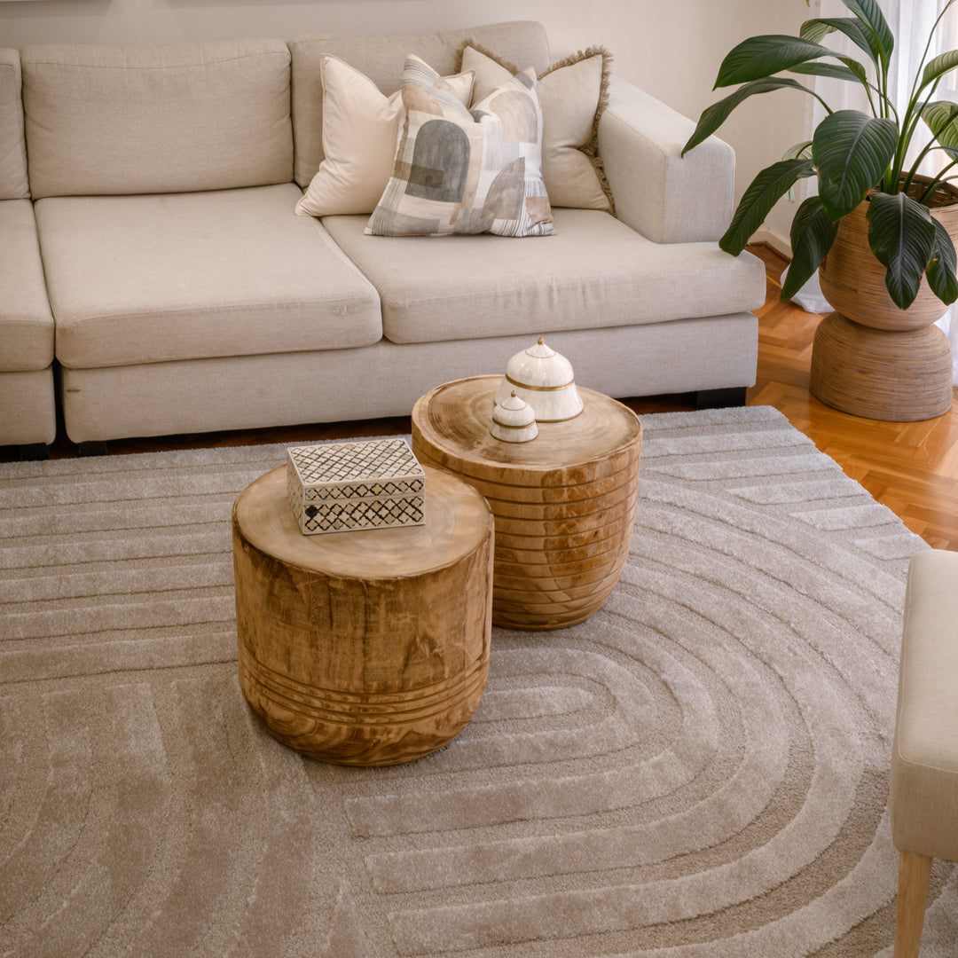 Cocoon Modern Beige Rug