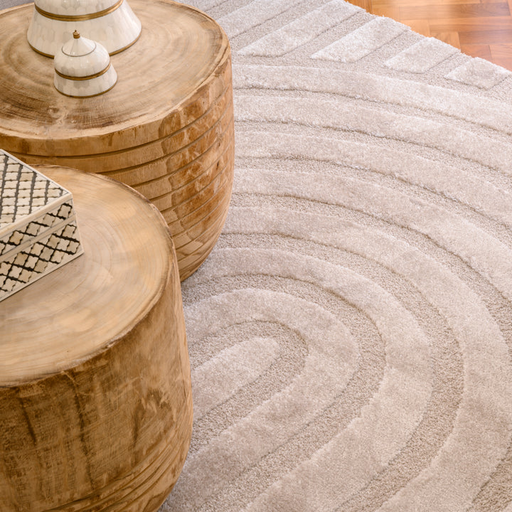 Cocoon Modern Beige Rug