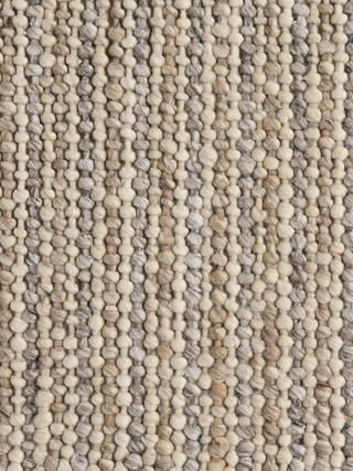 Marley Bobble Textured Wool Rug Multi
