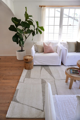 Matilda Abstract Beige Rug