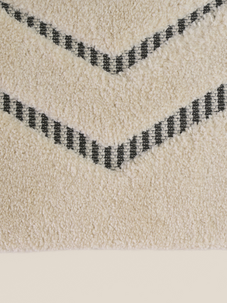 Farah Abstract Cream Grey Rug