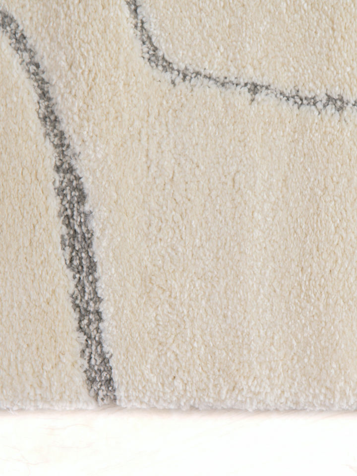 Cocoon Abstract Cream Rug