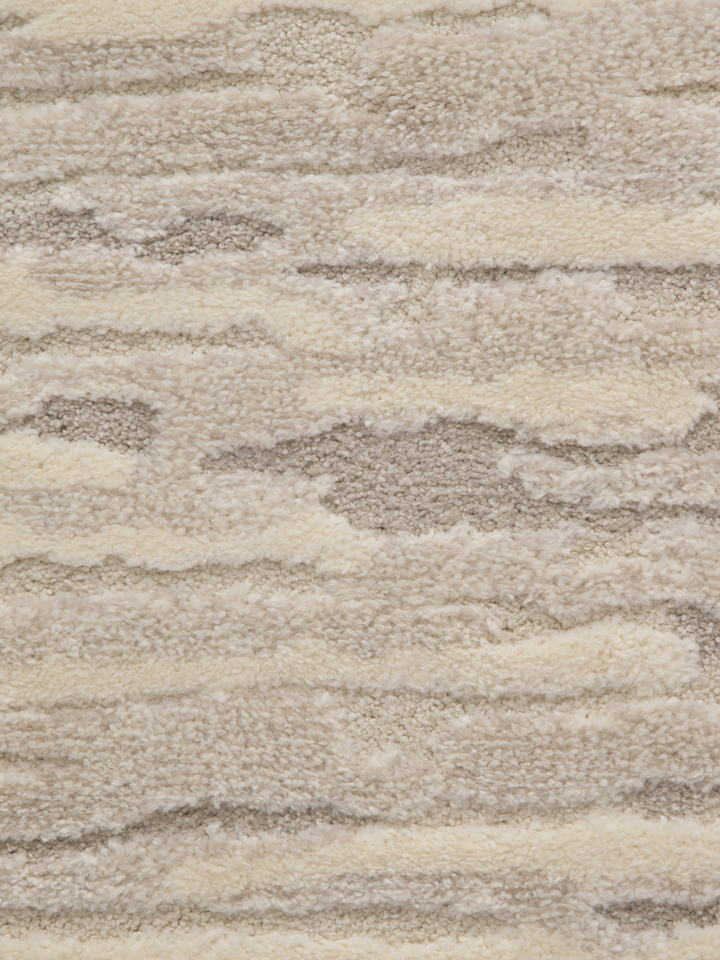 Cocoon Sculpted Cream Beige Rug