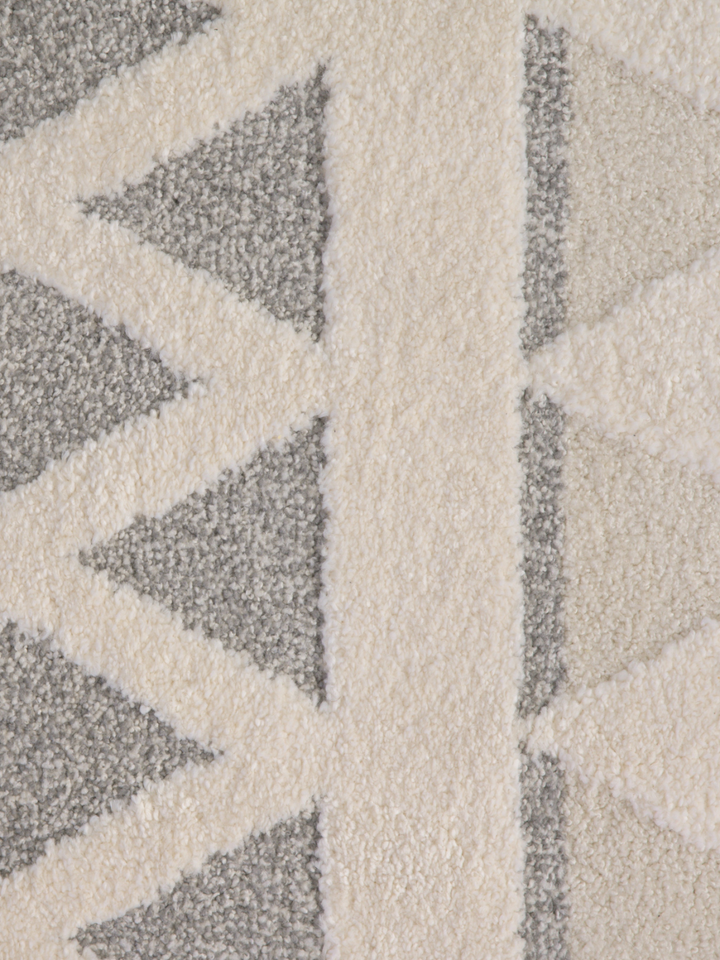 Cocoon  Tribal Cream Grey Rug