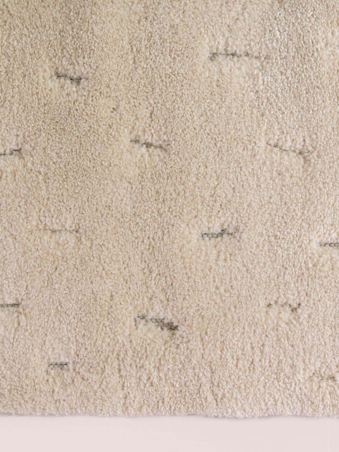 Farah Textured Cream Grey Rug