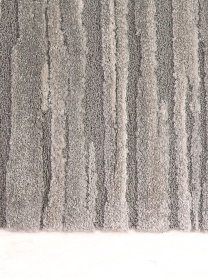 Cocoon Sculpted Grey Rug
