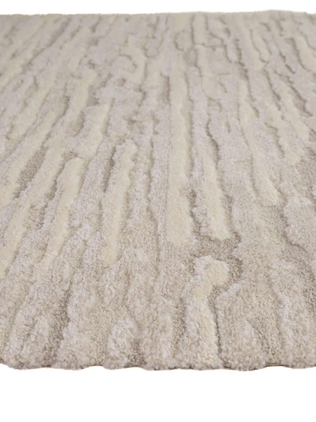 Cocoon Sculpted Cream Beige Rug