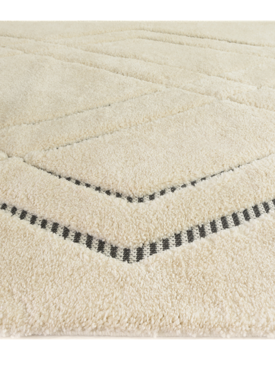 Farah Abstract Cream Grey Rug