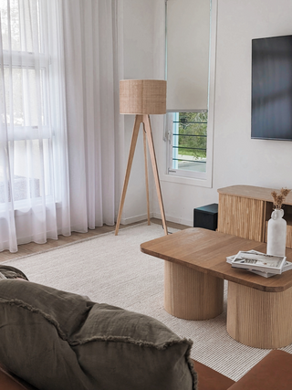 Astro Ivory Wool Rug