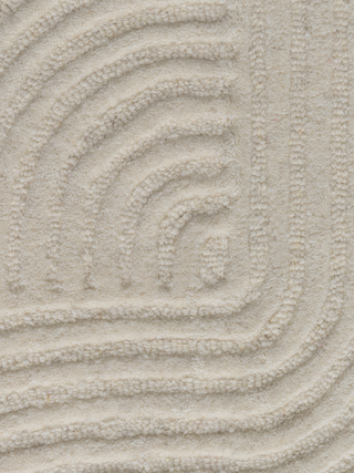 Metro Infinity Cream Wool rug