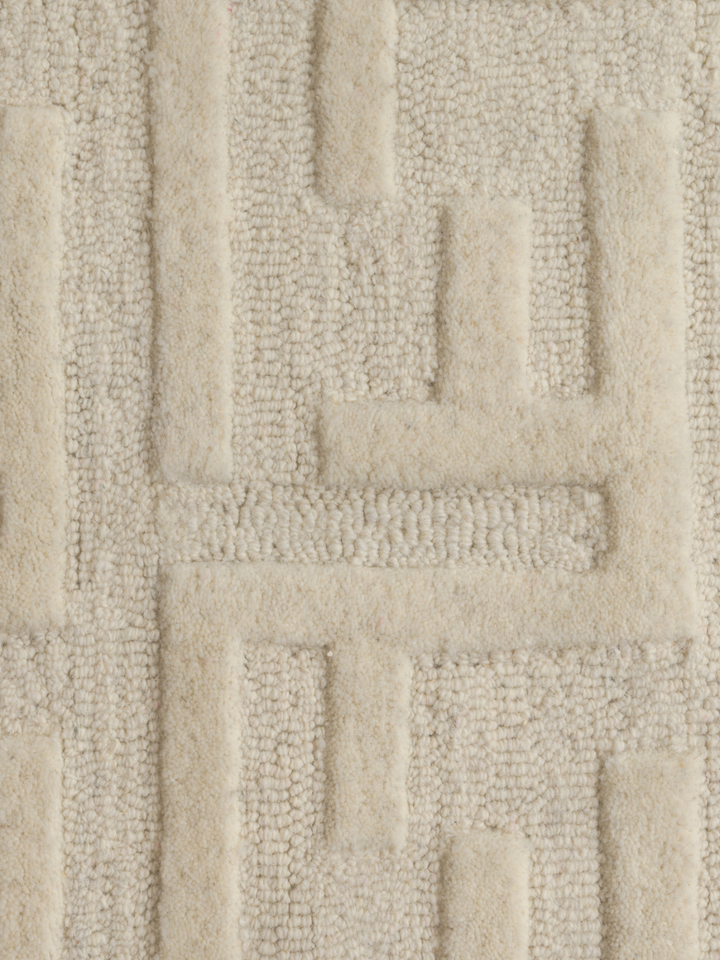 Metro Monogram Cream