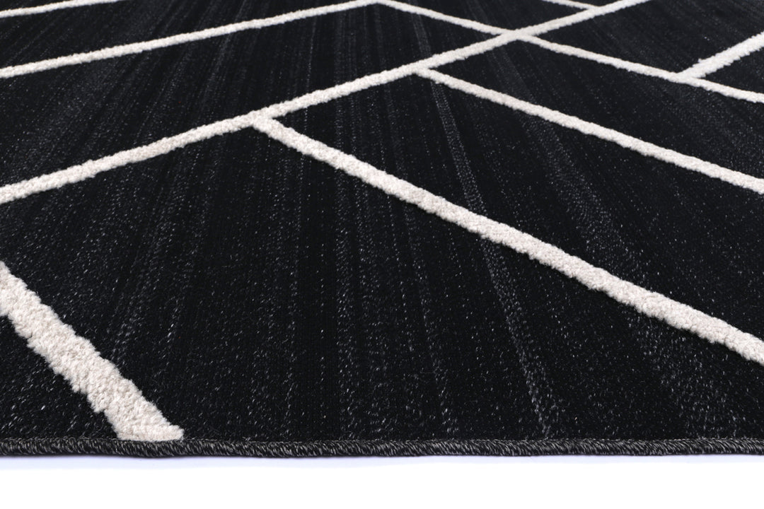 Anchor Herring Coal Rug