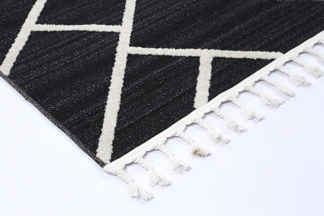 Anchor Herring Coal Rug