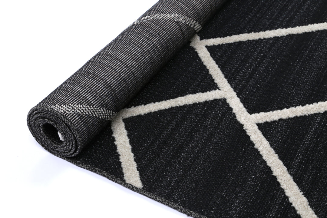 Anchor Herring Coal Rug