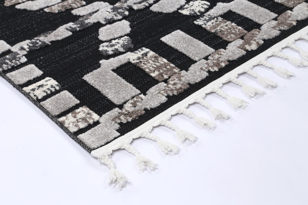 Anchor Kasbah Coal Rug