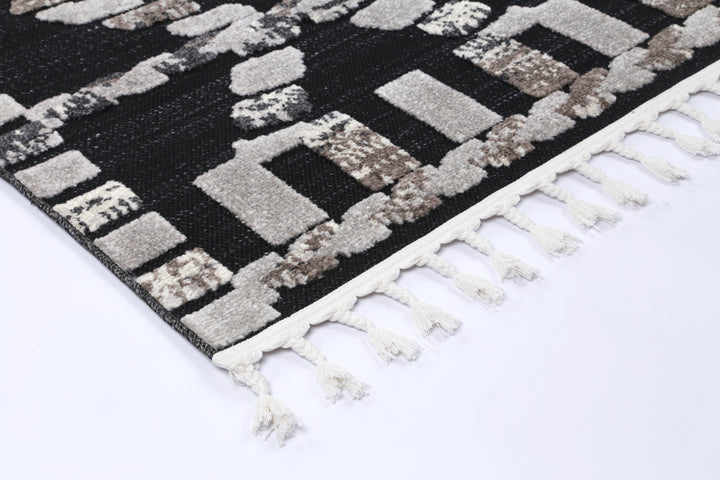 Anchor Kasbah Coal Rug