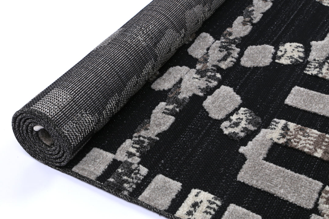 Anchor Kasbah Coal Rug