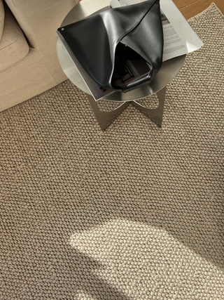Marley Bobble Textured Wool Rug Ivory