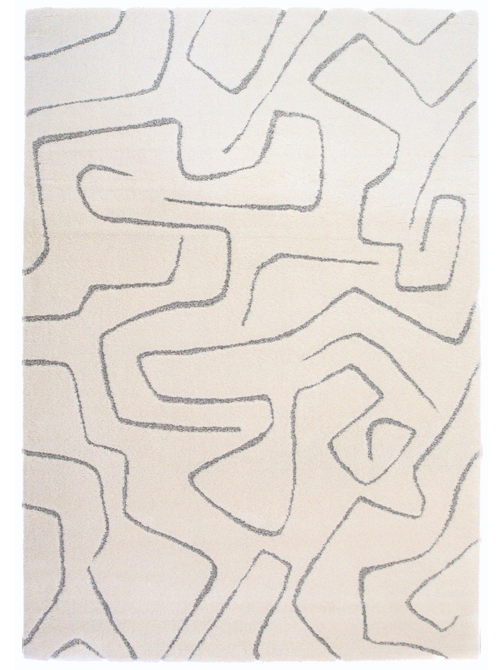 Cocoon Abstract Cream Rug