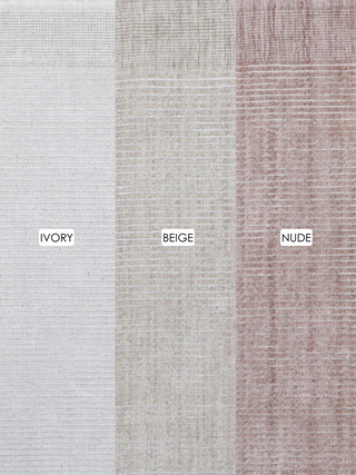 Byron Beige Wool Custom Size Rug