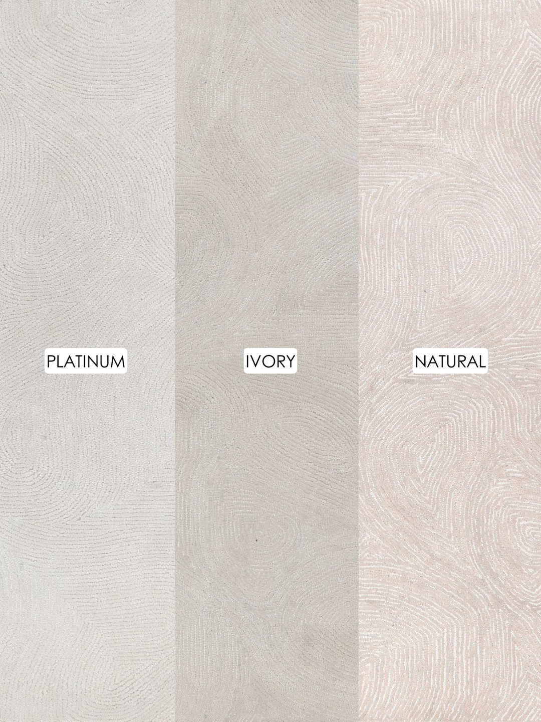 Loren Almon 01 Ivory Wool Rug