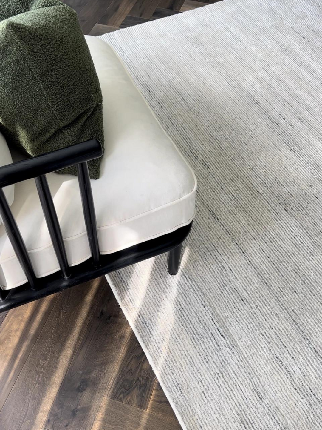 Manhattan Fog Blended Viscose Rug