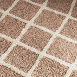 Alice Rust Modern Kids Rug TULSIRAM