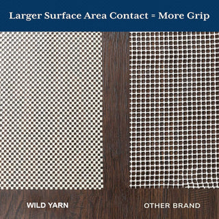 Anti Slip Rug Stop, White PVC, Hard Flooring