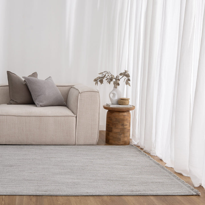 Savoy Silver Loop Rug