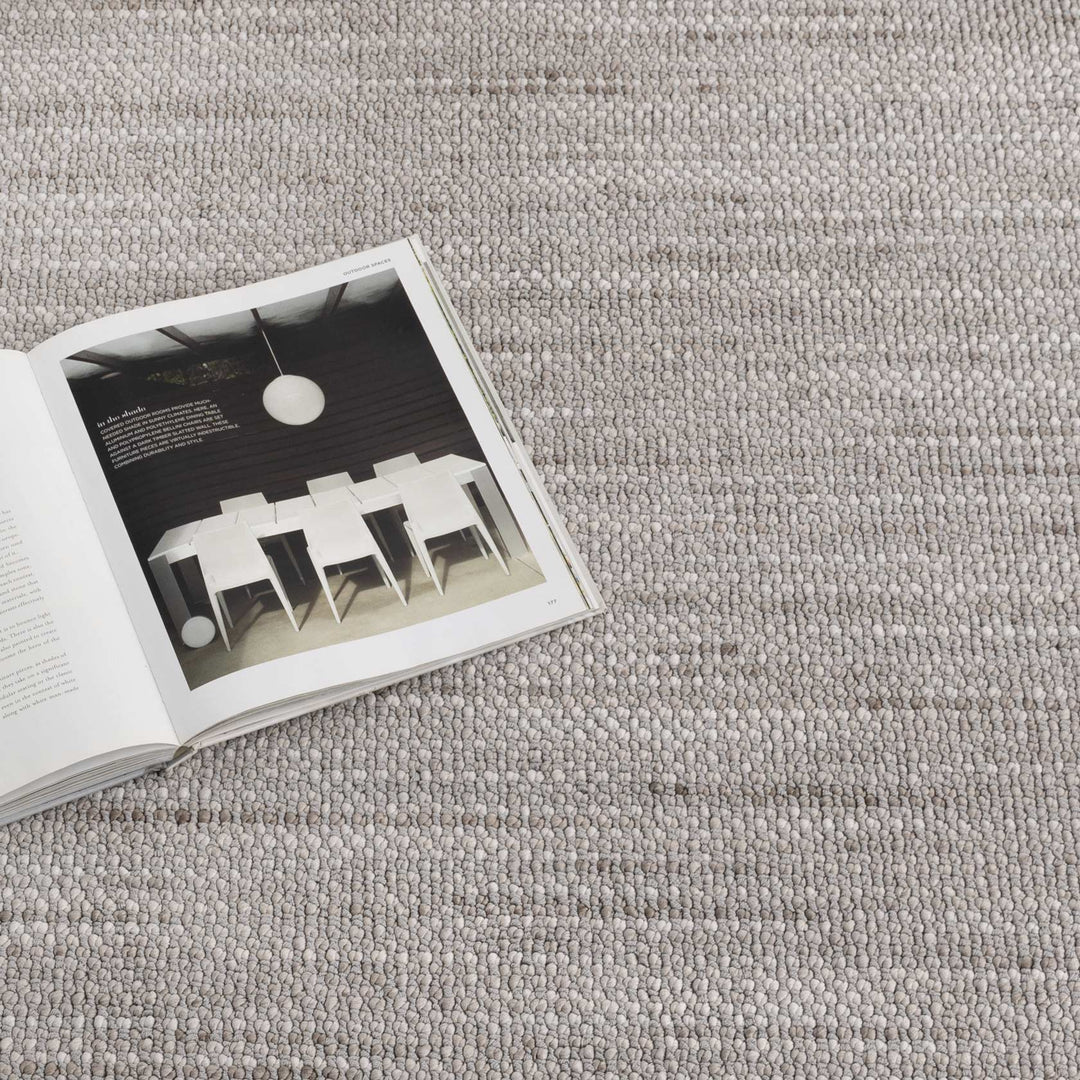 Savoy Silver Loop Rug