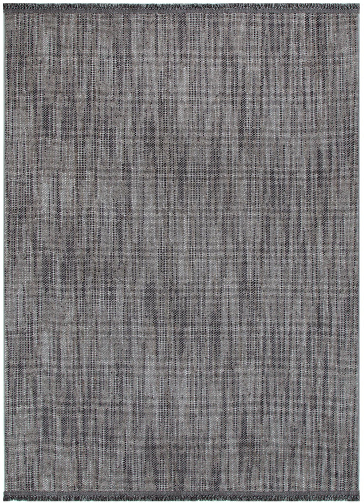 Berno Charcoal Loop Rug - B005