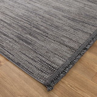 Savoy Charcoal Loop Rug