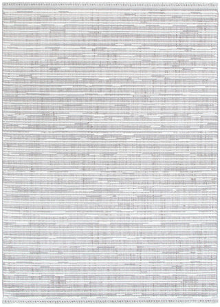 Savoy Silver Ivory Loop Lines Rug
