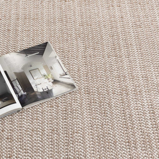 Savoy Ivory Beige Loop Rug