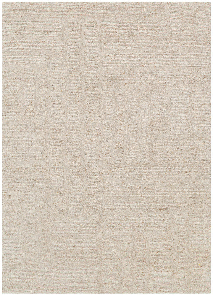 Arlo Beige Modern Wool Rug