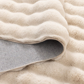 Mink Washable Rug Beige