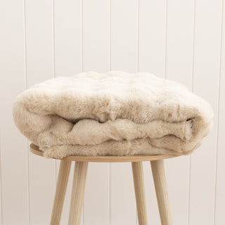 Mink Washable Rug Beige