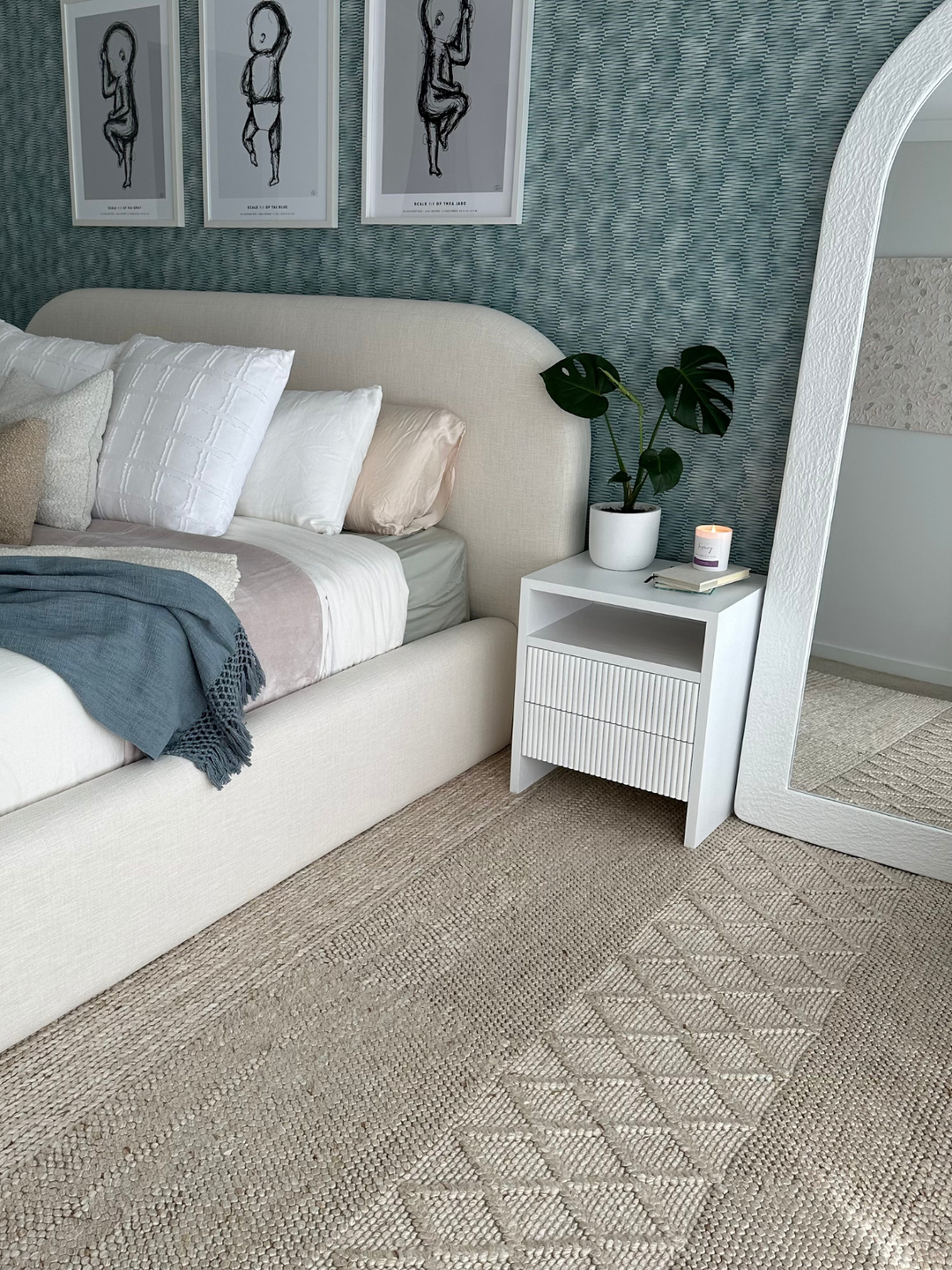 Bella Natural Wool Rug