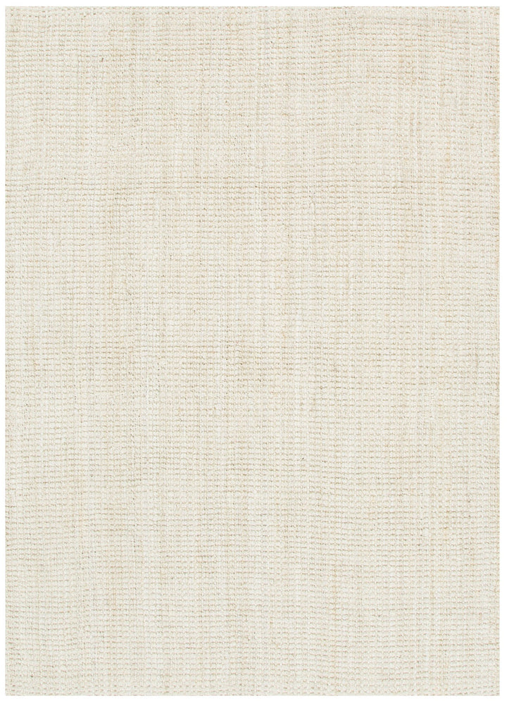 Bobble Bleached Jute Rug